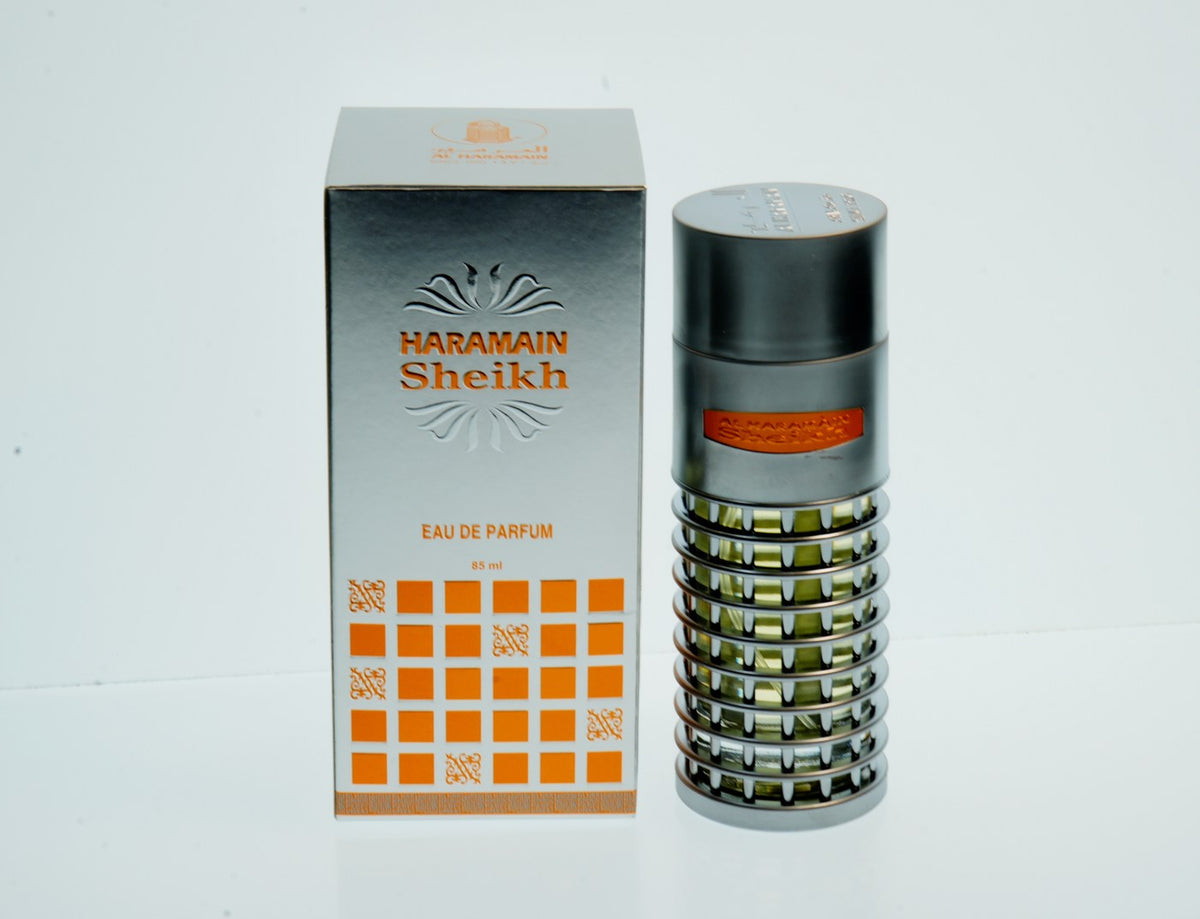 Haramain Sheikh perfume bottle