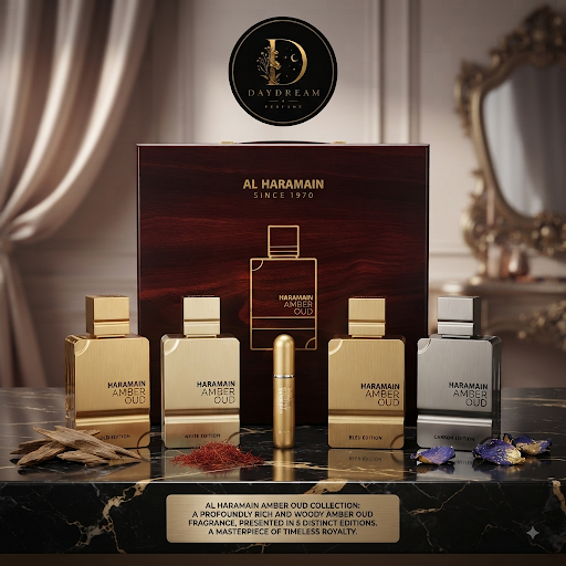 Al Haramain Amber Oud Fragrance Collection. Unisex
